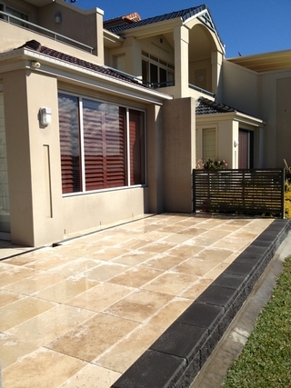 New Terrace Paving