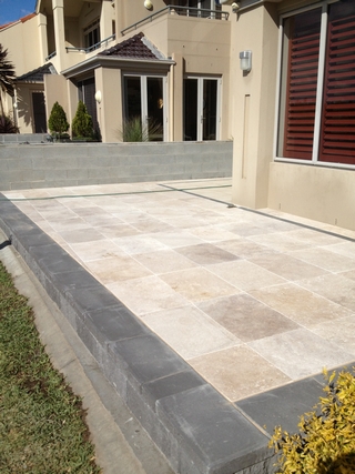 New Terrace Paving