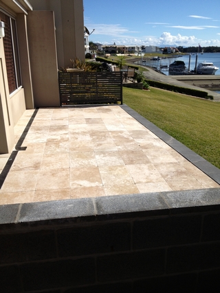 New Terrace Paving