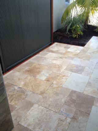 New Terrace Paving